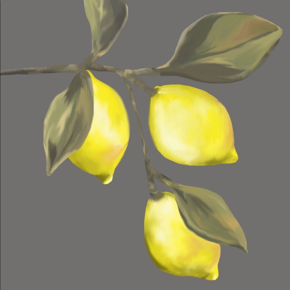 Digital painted wall art